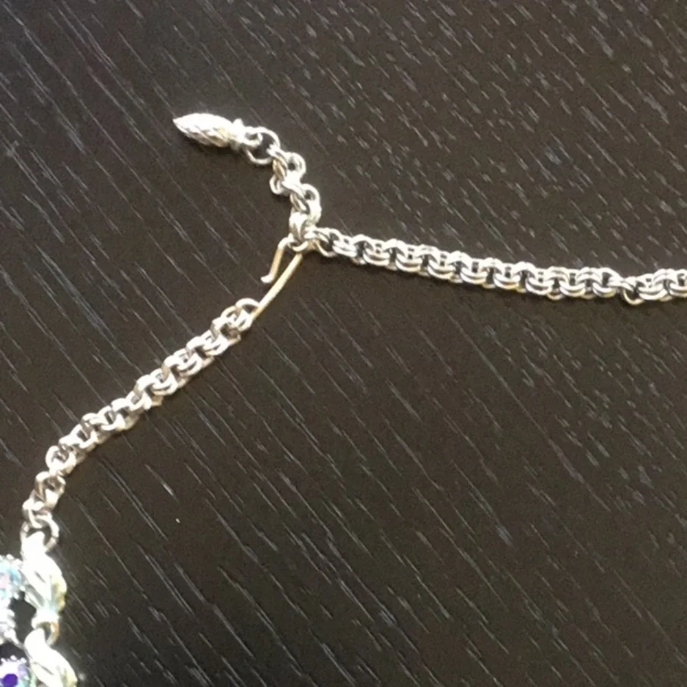 Vintage 1960’s SilverBlue Tones, Earrings&Necklace